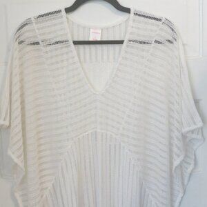 Lacy Cover Up, White Resort wear